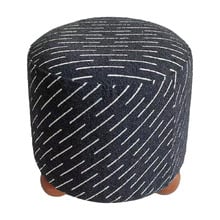 Astra Jacquard Ottoman